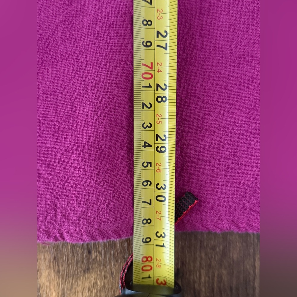 Fuchsia Pink Open Back Maxi Dress | M + L Size | | Shirred Waist | OFFERS ❤️ - Picture 4 of 5
